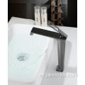 Mezclador de pistola Pvd Gray Great Great Basin Baucet de Baño